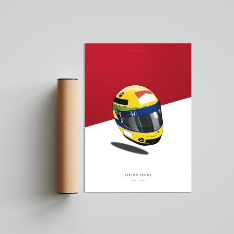 Ayrton Senna Helmet