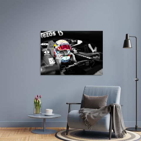 Max Verstappen Kanvas Tablo
