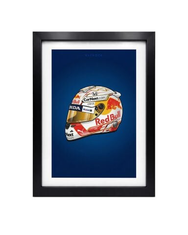 Max Verstappen Kask, Formula 1 Poster Tablo